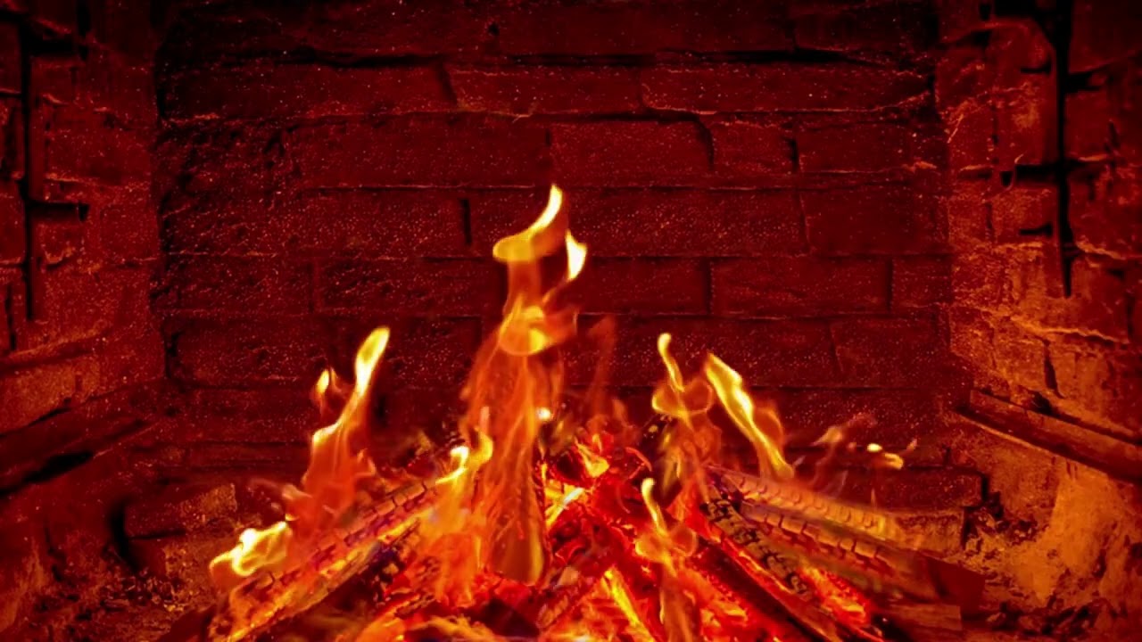 Cozy Fireplace Ambience | Crackling Fire Sounds for Relax, Sleep & TV Wallpaper