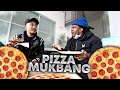 The REASON Why @Poudii and I DIDN'T Get Along At First!! | Pizza MUKBANG!