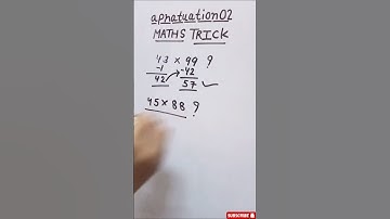 Easy Math Tricks Never Taught in School!  #maths  #mathstricks  #mathematics