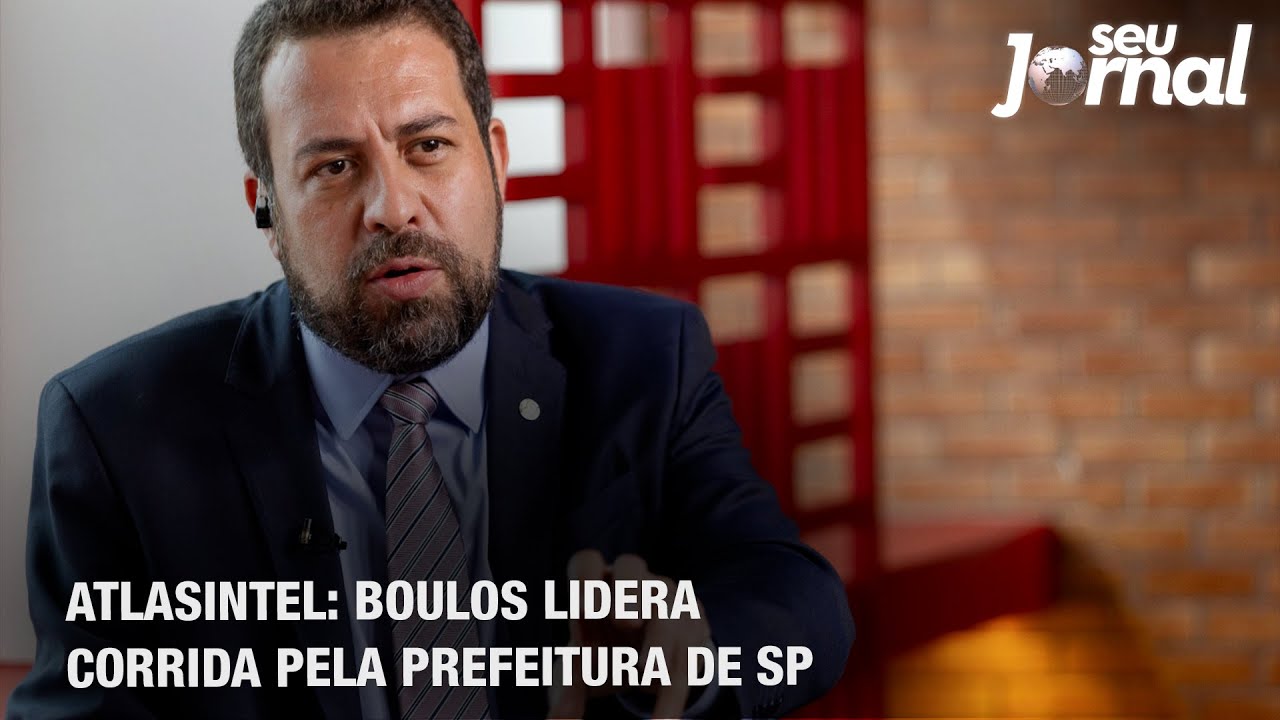 AtlasIntel: Boulos lidera corrida pela prefeitura de SP - YouTube