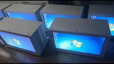 Digital Signage--Video Wall--Self-Service Kiosk--Interactive Kiosk--Touch Table