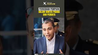 Perbedaan Penipuan dalam Konteks Pidana dan Perdata #belajarhukum #hukum #hukumpidana