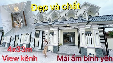 ❤️Nhận nhà trước Tết chỉ với 1tỷ!4x33m view kênh xanh mát!mới nhất 2023 giảm lỗ 1 căn trả nợ về quê