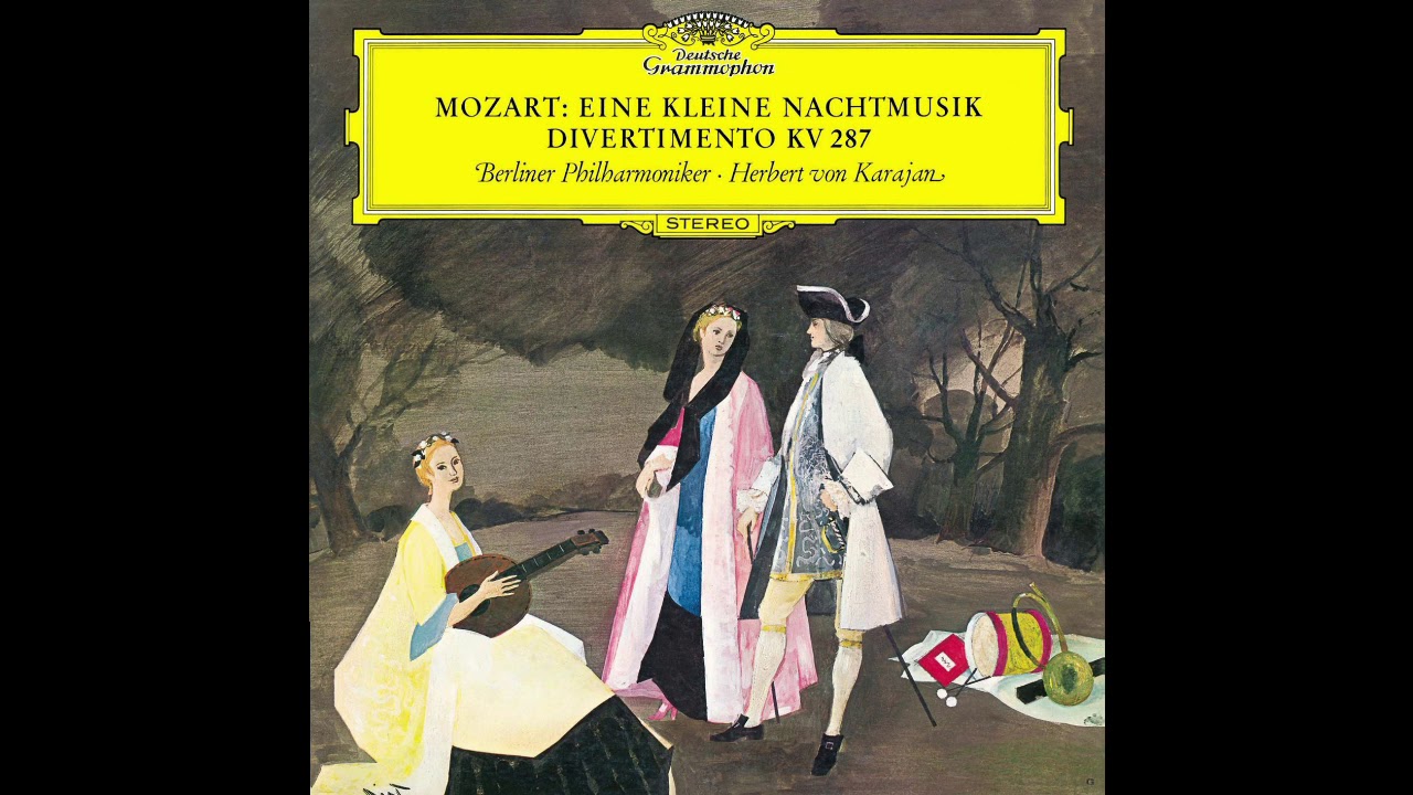 Mozart Divertimento No.15 / Berliner Philharmoniker, Karajan (1965/2015