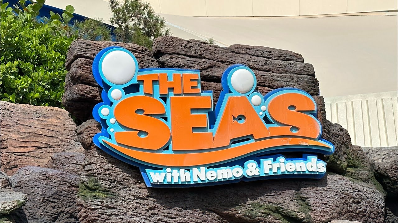 The Seas with Nemo and friends ride, Epcot 2023 - YouTube