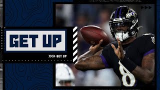 Marcus Spears reacts to Lamar Jackson's 'MVP performance' vs. the Colts | Get Up screenshot 1