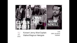 Jenny Moe, Captain Walker, Magnus Hængsle Live @ Vinyl & Kaffe Hamar 17th Nov 2018