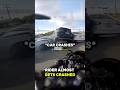 Biker Nearly CRUSHED Between Two Cars 🚗💥 #closecall #motorcycle #dashcam