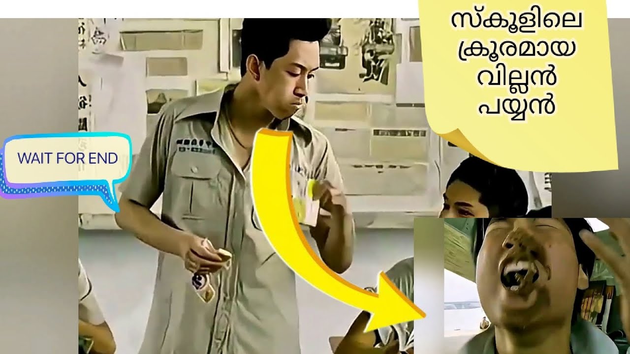 സ്കൂളിലെ ക്രൂരമായ villan  പയ്യൻ 😡