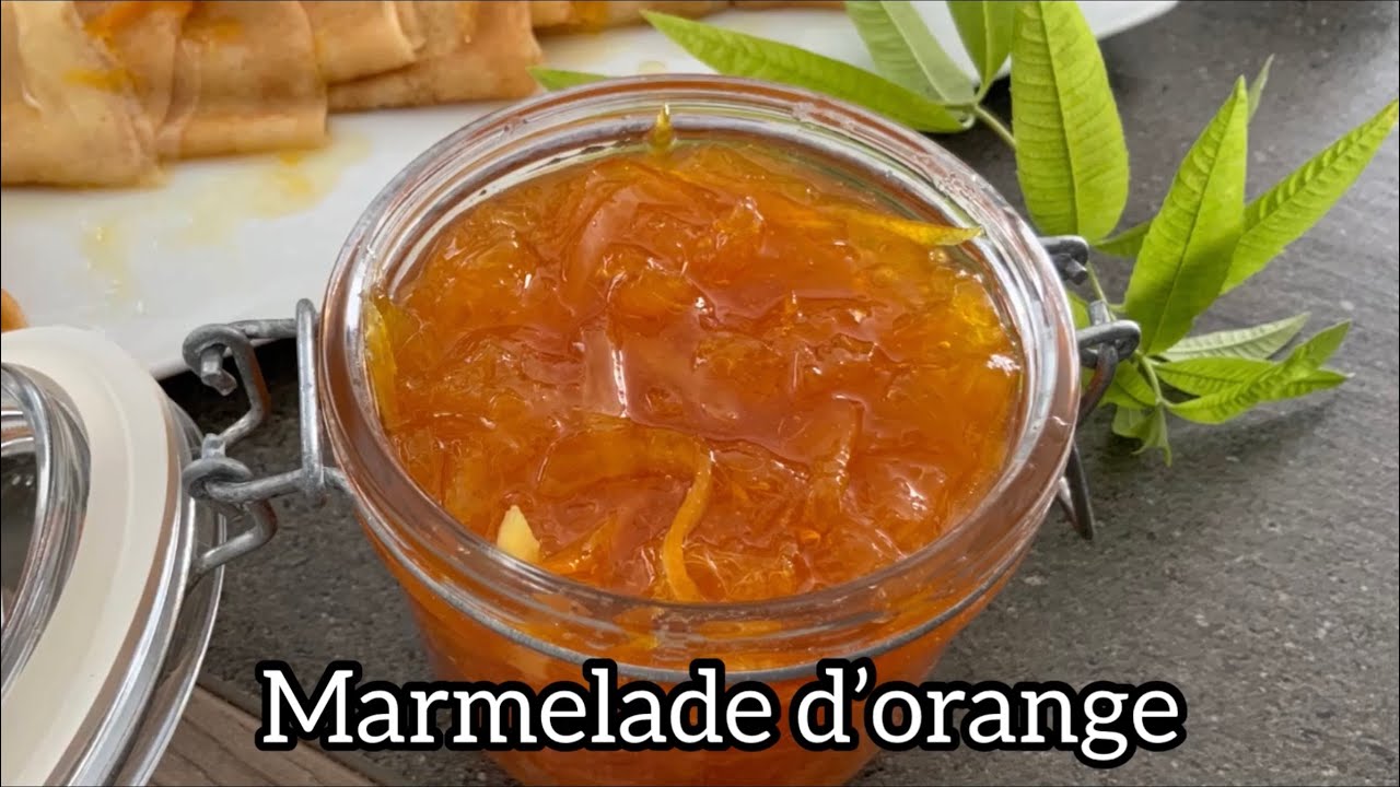 Recette de la marmelade d’orange super facile