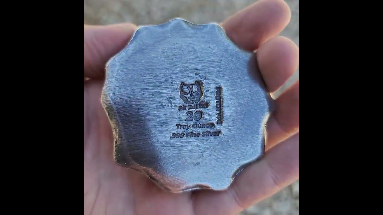 Spider Web - 20 Troy Ounce - .999 Silver