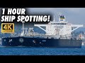 1 hour bosphorus ship spotting w relax music