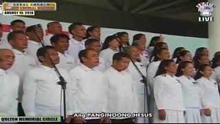 Video thumbnail of "JMCIM Main Sunday Service Adults Choir - Si Jesus ang Tunay na Panginoon - August 19, 2018"