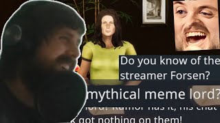 Forsen asks AI Woman about himself during a date