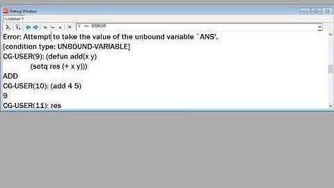 Creating Local Variables in CLISP | Lecture# 16(a)