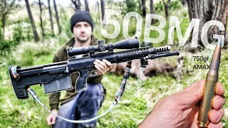 50 BMG Deer Hunting  Sambar VS Desert Tech HTI