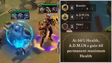 Unkillable Blitzcrank ⭐⭐⭐ 350 Heal per Second | TFT Set 8