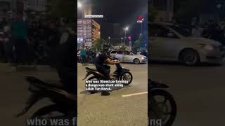 Several teenagers arrested in Kuala Lumpur over wheelie stunts