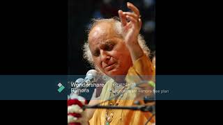 Pt Jasraj sings Marwa