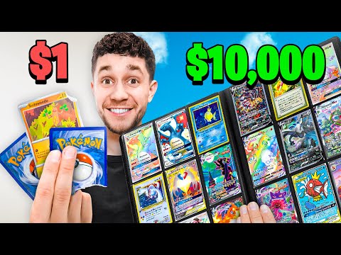 I Bought a $1 vs $10,000 Pokémon Card Collection!