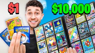 I Bought a $1 vs $10,000 Pokémon Card Collection! by Mystic Rips 183,344 views 2 months ago 29 minutes