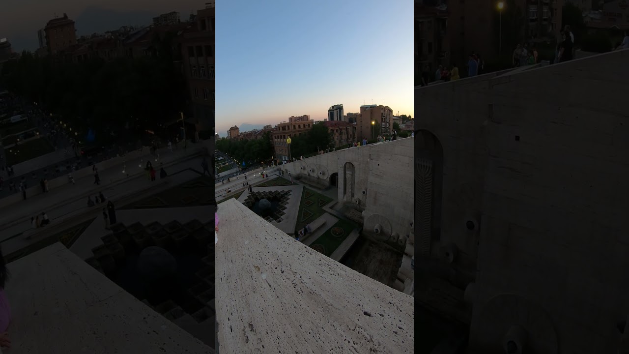 Amazing Yerevan Cascade in 4K