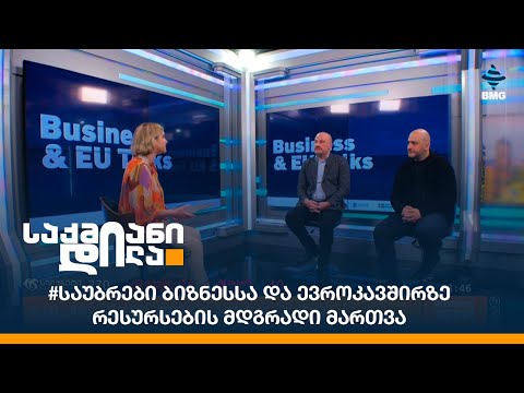 #საუბრები ბიზნესსა და ევროკავშირზე - რესურსების მდგრადი მართვა