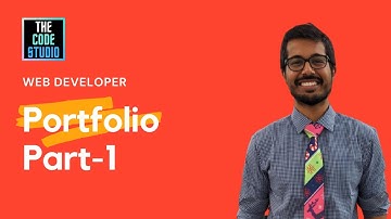 Building a ReactJS portfolio [Part-1] | React.js | React hooks