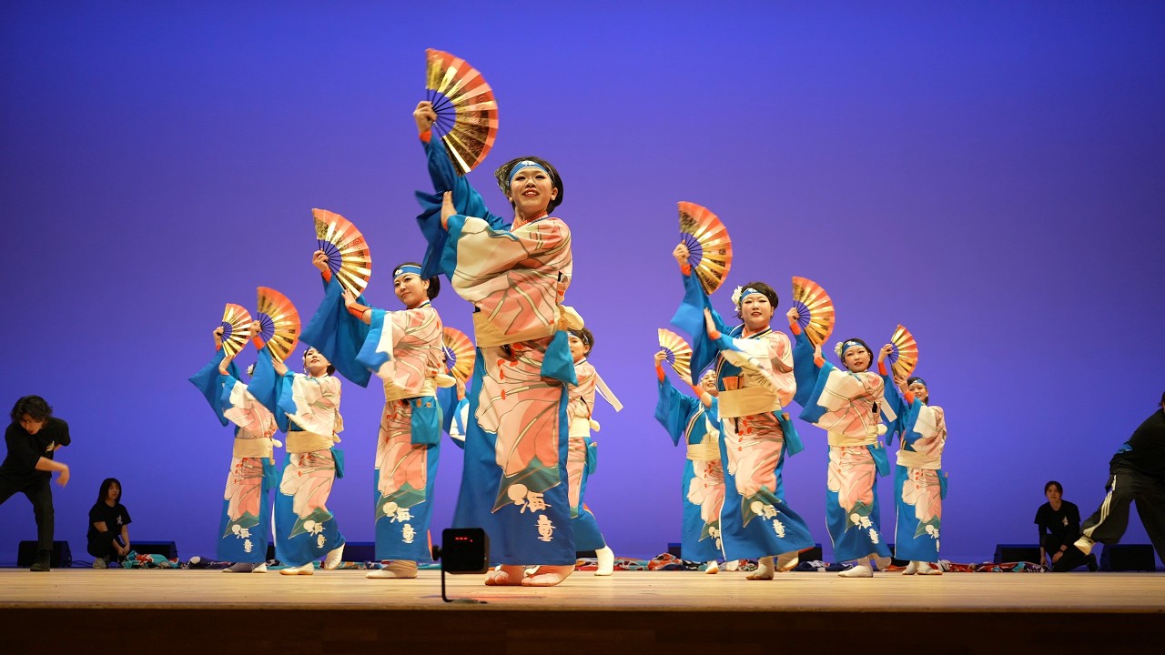 海童いしゃり 『大漁萬祝～歓喜のはまゆり』 📍Winter YOSAKOI in