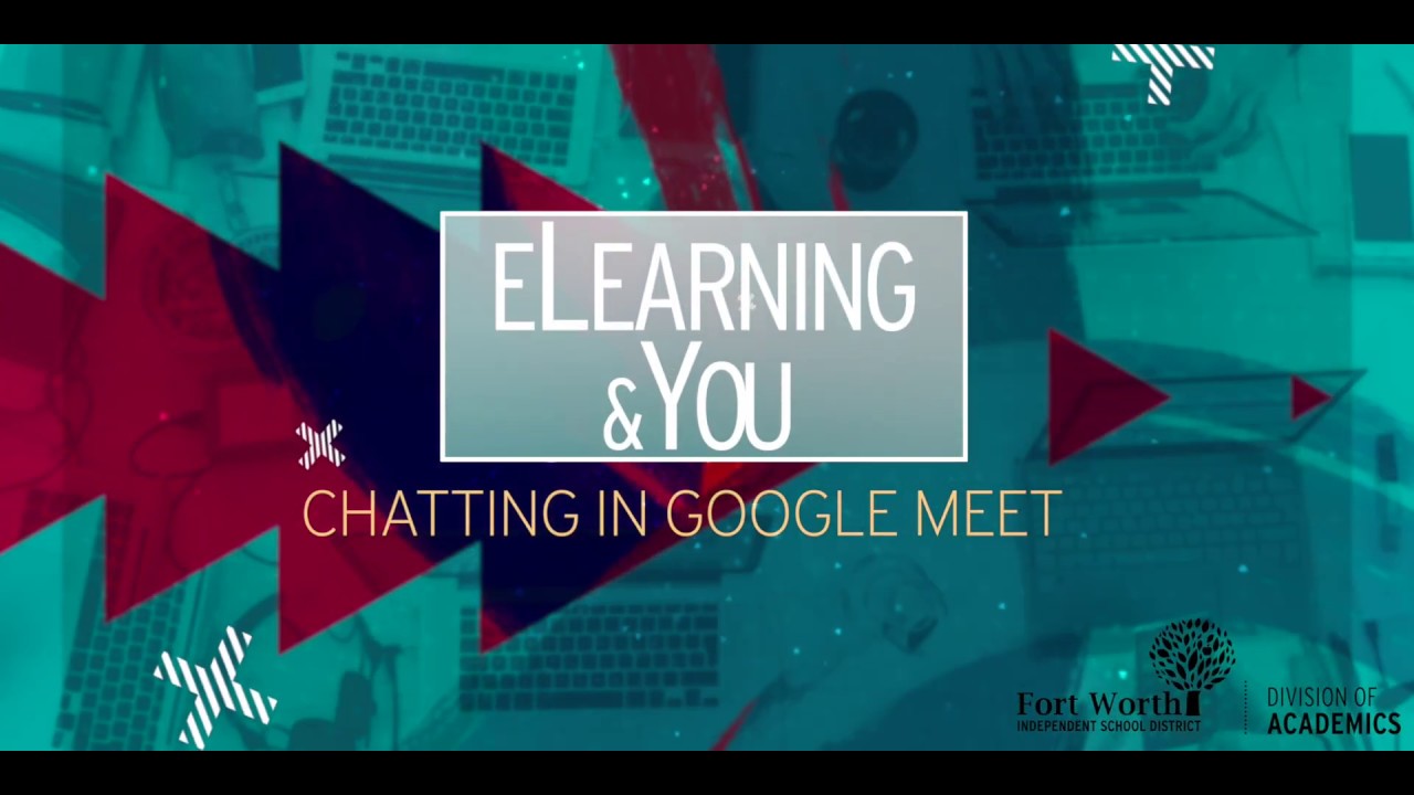 Chatting in Google Meet YouTube