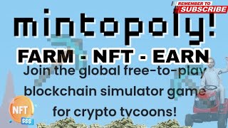 Mintopoly is a play to earn crypto game featuring NFT Cards and weekly crypto airdrop . Crypto Farm screenshot 3