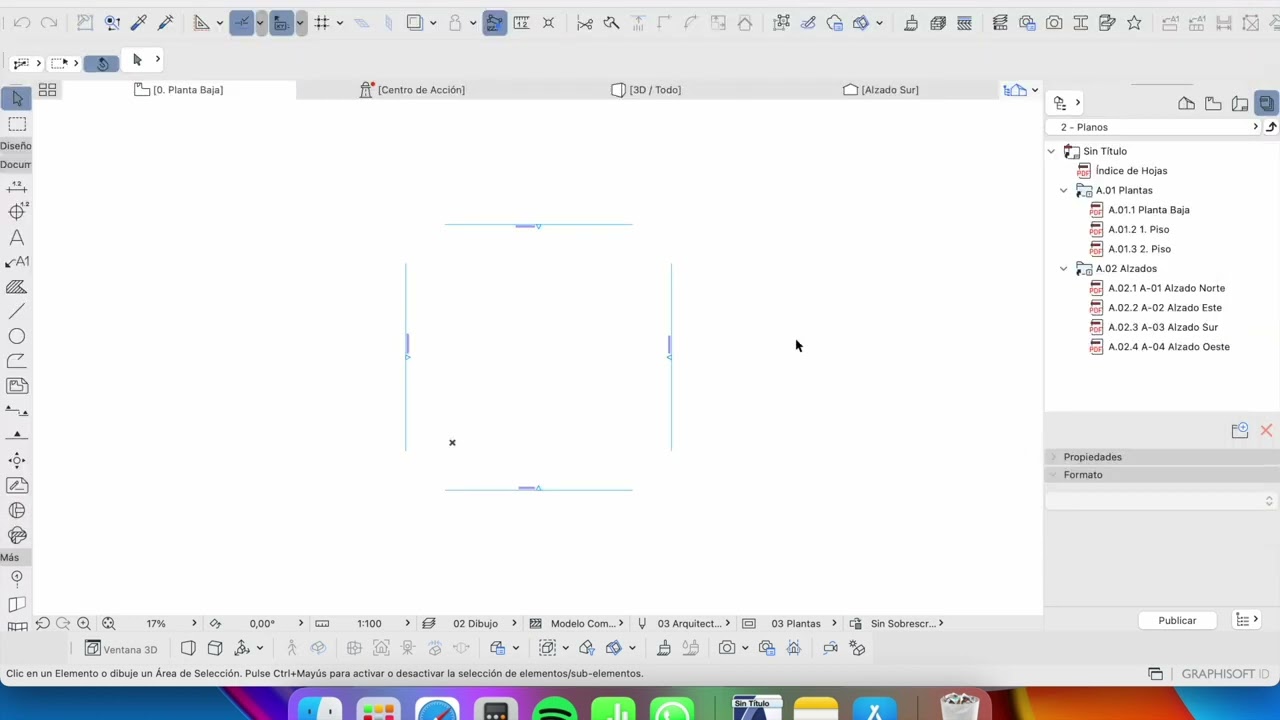Solución: ventana "Guardar como" gigante en Archicad 23/Mac OS