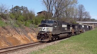 Norfolk Southern Freight- NS D9-40CW P33 On The Murphy Branch