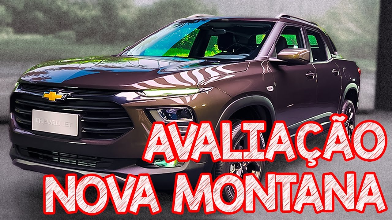 Avaliação NOVA CHEVROLET MONTANA 2023 - MAIS BARATA QUE A TORO E MAIS CARA QUE A STRADA