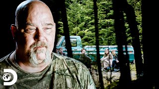 Primer Encuentro De Jeff Contra Un Ser Enorme Bosques Embrujados Discovery Latinoamérica