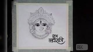 Durga drawing | soft pastel drawing |Navratri special drawing ...# Dolly kaloni screenshot 5