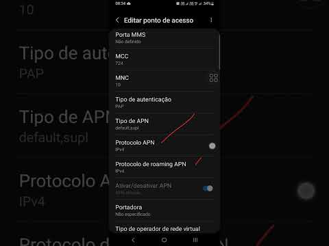 Como Desativar ipv6/4 Samsung