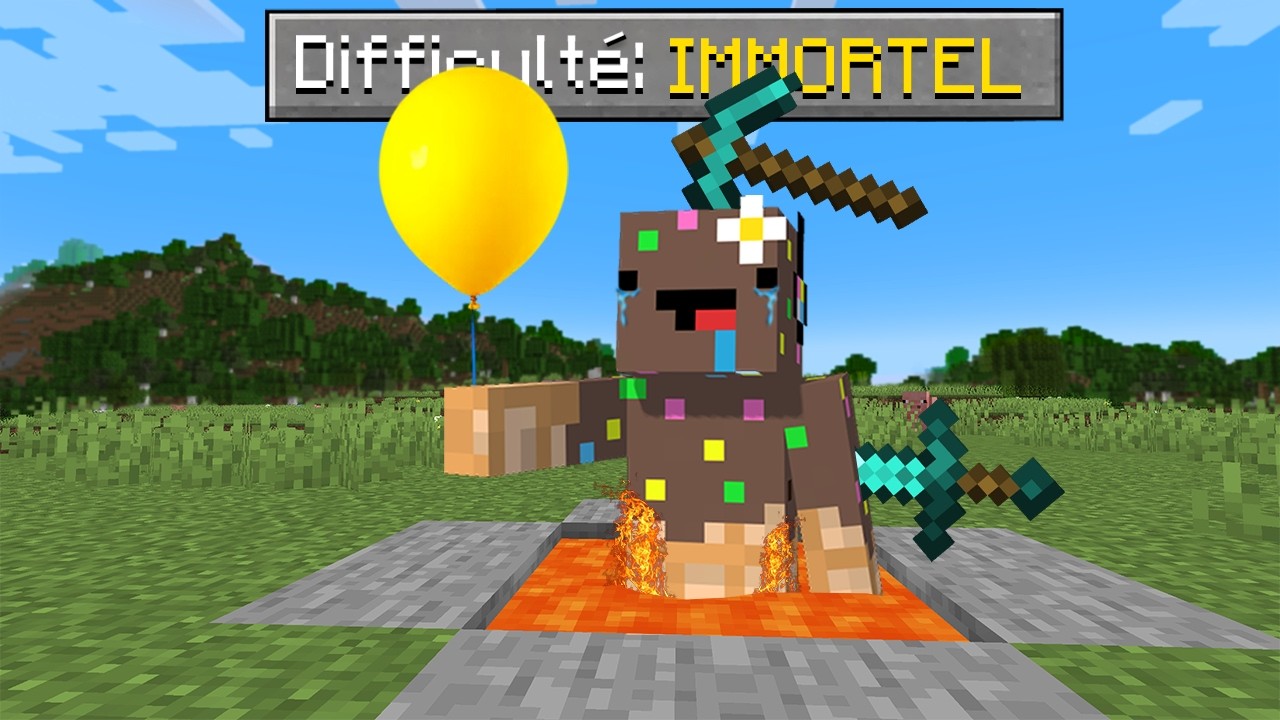 Je suis IMMORTEL mais si ce BALLON touche le SOL je MEURT..