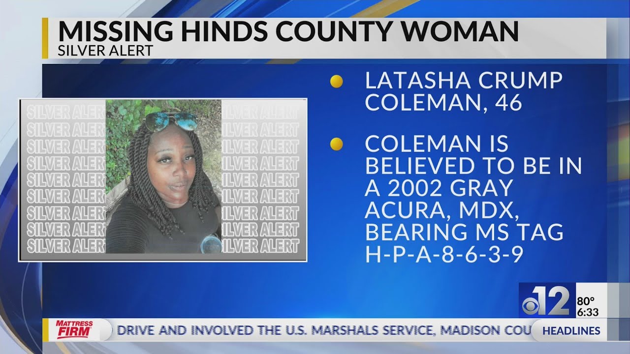 Silver Alert issued for 46-year-old Jackson woman - YouTube