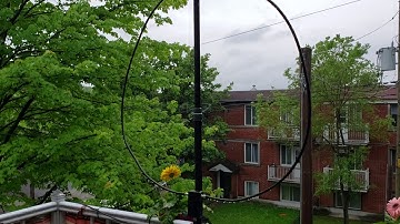 More personal observations on W6LVP Magnetic loop antenna installed on front balcony