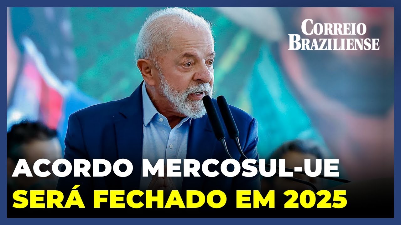 Lula garante que acordo do Mercosul será fechado até dezembro  - 