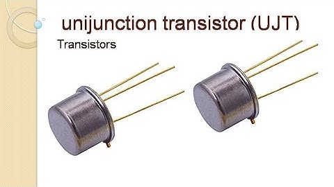UJT/unijunction transistor/workshop instructor electronics/Gate/Neet/btech electronics/polytechnique