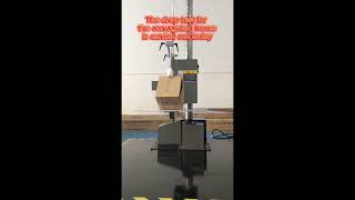 Carton drop test. #manufacturer #testmachine #droptest #testing