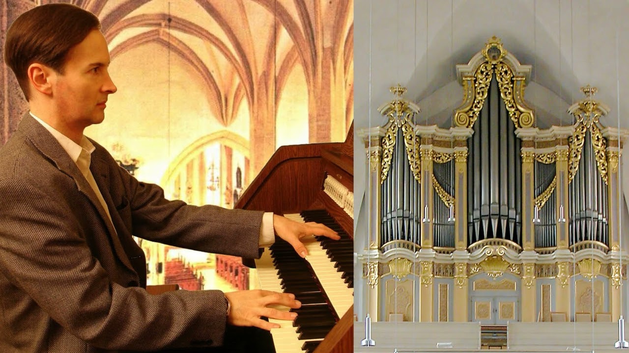 Roman Jungegger - Liebster Jesu, wir sind hier (Kleine Partita) (Orgel HW Freiberg)