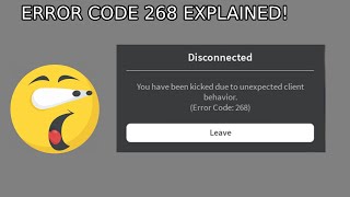 Roblox Error code 268 explained | Roblox Explaining Error Codes. screenshot 4