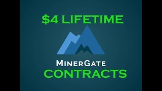 4 Lifetime Bitcoin Cloud Mining Contracts At Minergate
