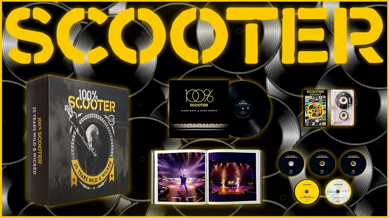 Обзор бокс-сета Scooter - 100% Scooter (25 Years Wild & Wicked)