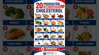 Masz wysoki cholesterol ! Dodaj te 20 produktow do swojej listy zakupów!