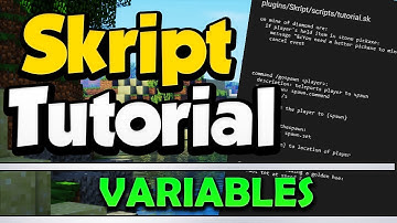 Minecraft Skript Tutorial: Variables | Minehut (September 2020)