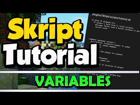 Minecraft Skript Tutorial: Variables | Minehut (September 2020)
